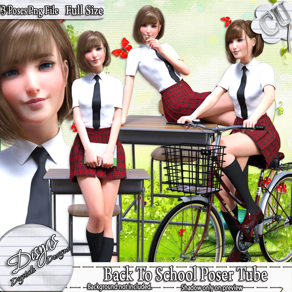 BACK TO THE SCHOOL POSER TUBE PACK VOL. 2 CU - Click Image to Close